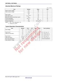HAF1002-90STL-E Datasheet Page 4