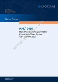 HAL2455DJ-A Cover