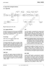 HAL2455DJ-A Datasheet Page 7
