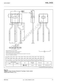 HAL2455DJ-A Datasheet Page 17