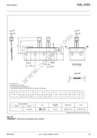 HAL2455DJ-A Datasheet Page 19