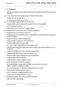 HAL3737UP-A Datasheet Page 6