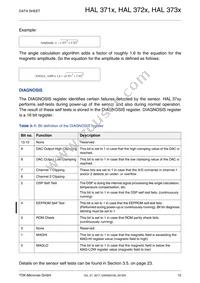 HAL3737UP-A Datasheet Page 12