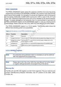 HAL3737UP-A Datasheet Page 13