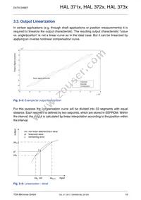 HAL3737UP-A Datasheet Page 19