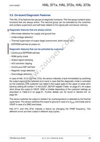 HAL3737UP-A Datasheet Page 23