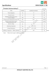 HAN1102W-1-TR Datasheet Page 3