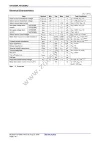 HAT2038R-EL-E Datasheet Page 4