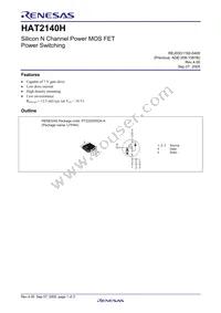 HAT2140H-EL-E Datasheet Page 3