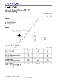 HAT2174H-EL-E Datasheet Page 3