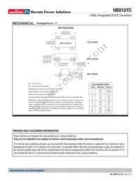 HB01U05S05YC Datasheet Page 3