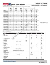 HB01U05S05ZC Datasheet Page 2
