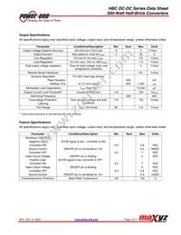 HBC25ZH-T Datasheet Page 3