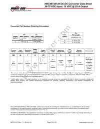 HBC48T25120-NCABG Datasheet Page 16