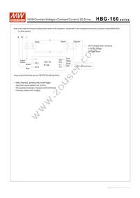 HBG-160-24B Datasheet Page 5