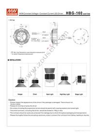 HBG-160-24B Datasheet Page 9