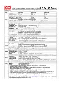 HBG-160P-36B Datasheet Page 2