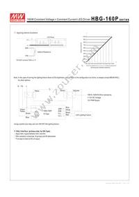 HBG-160P-36B Datasheet Page 5