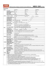 HBG-200-48B Datasheet Page 2