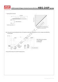 HBG-240P-60A Datasheet Page 5