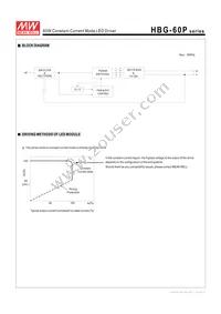 HBG-60-2100P Datasheet Page 3