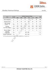 HBG1105W-TR Datasheet Page 3