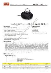 HBGC-300-L-AB Datasheet Cover