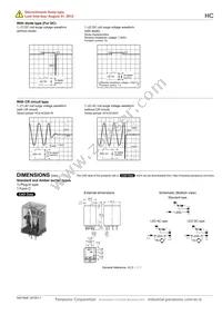 HC2K-DC12V-F Datasheet Page 13