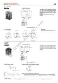 HC2K-DC12V-F Datasheet Page 15