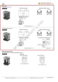 HC2K-DC12V-F Datasheet Page 16