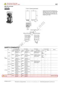 HC2K-DC12V-F Datasheet Page 17