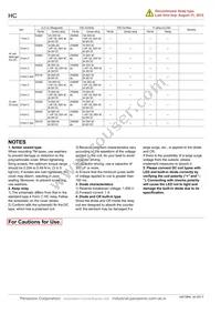 HC2K-DC12V-F Datasheet Page 18