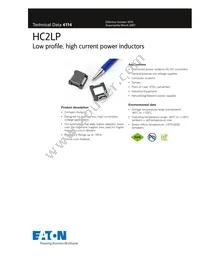 HC2LP-R68-R Datasheet Cover