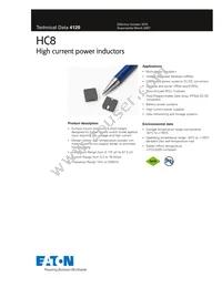 HC8-220-R Datasheet Cover