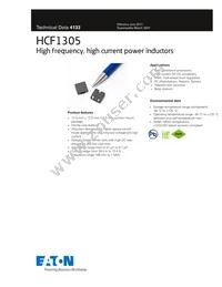 HCF1305-4R0-R Datasheet Cover