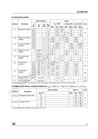 HCF4007UBEY Datasheet Page 3
