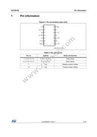 HCF40106M013TR Datasheet Page 3