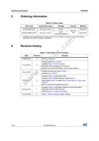 HCF4010M013TR Datasheet Page 12