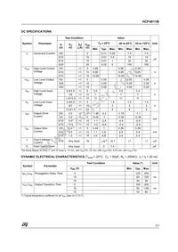 HCF4011M013TR Datasheet Page 3