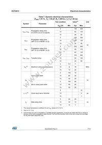 HCF4013M013TR Datasheet Page 7