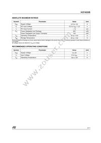 HCF4020M013TR Datasheet Page 3