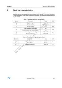 HCF4021BM1 Datasheet Page 5