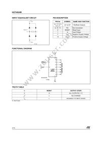 HCF4024M013TR Datasheet Page 2