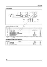HCF4024M013TR Datasheet Page 3