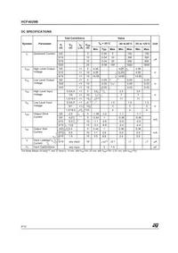 HCF4029M013TR Datasheet Page 6