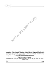 HCF4029M013TR Datasheet Page 12