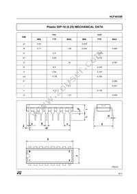 HCF4035M013TR Datasheet Page 9