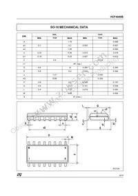 HCF4040M013TR Datasheet Page 9