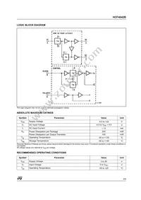 HCF4042M013TR Datasheet Page 3