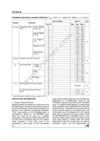 HCF4047M013TR Datasheet Page 6